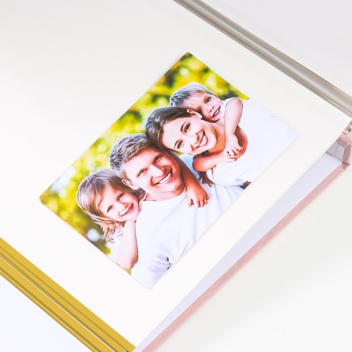 Фотоальбом магнитный 20 листов Фотоальбом магнитный 20 листов "Малышка" текстиль МИКС в коробке 30х27х3,8 см