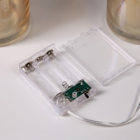 Светодиодная фигура &laquo;Снеговик&raquo; 34 &times; 41 см, металл, батарейки ААх2 (не в комплекте), свечение тёплое белое