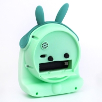 Часы - будильник настольные "Зайчик", дискретный ход, циферблат d-8.5 см, 15 х 11 см, АА Часы - будильник настольные "Зайчик", дискретный ход, циферблат d-8.5 см, 15 х 11 см, АА