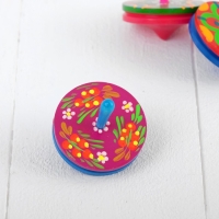 Волчок двойной большой "Расписной", МИКС Волчок двойной большой "Расписной", МИКС