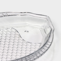 Набор стеклянных блюд для рыбы FISH, 24&times;17 см, 2 шт