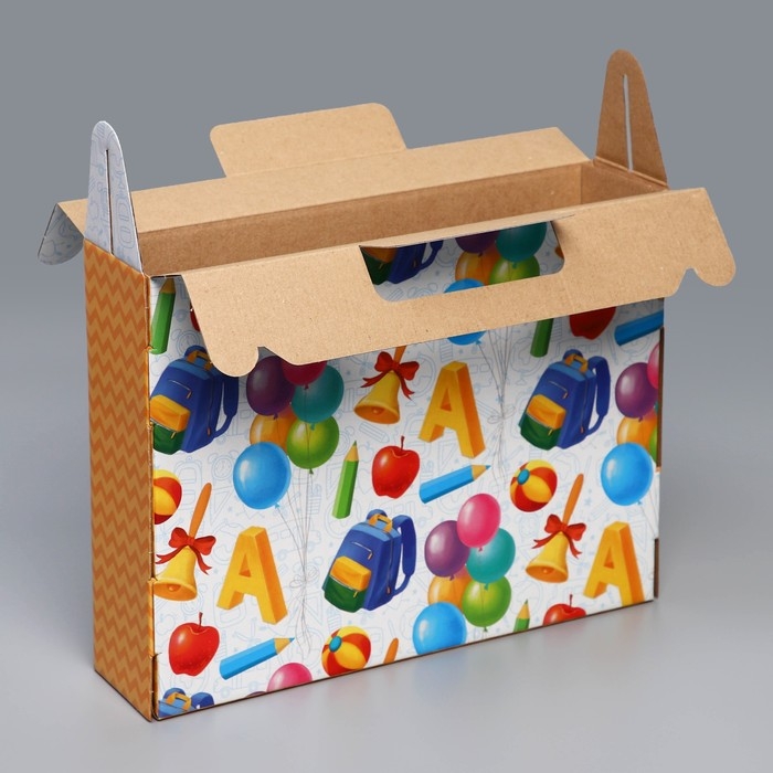 Коробка подарочная складная, упаковка, &laquo;Отличной учебы&raquo;, 33,7 х 25,7 х 7,9 см