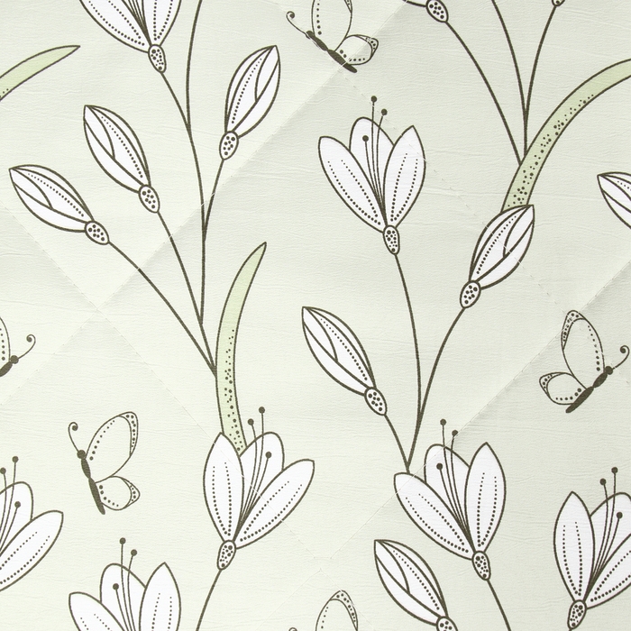 Покрывало LoveLife евро Tulips 200*230&plusmn;5 см, жатка, 100% п/э