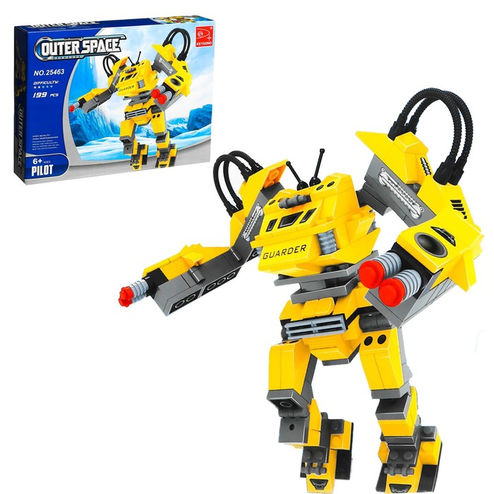 Конструктор Космос &laquo;Робот&raquo;, 199 деталей