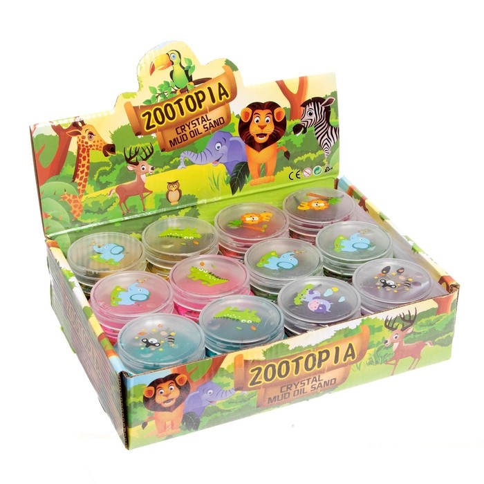 Лизун - слайм &laquo;Пауки&raquo;, цвета МИКС