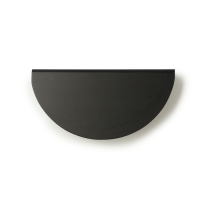 Ручка скоба CAPPIO H003BL полукруг, алюминий, L=110 мм, м/о 64 мм., цвет чёрный Ручка скоба CAPPIO H003BL полукруг, алюминий, L=110 мм, м/о 64 мм., цвет чёрный