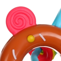 Погремушка &laquo;Сладости: Пончик&raquo;, цвет МИКС, Крошка Я