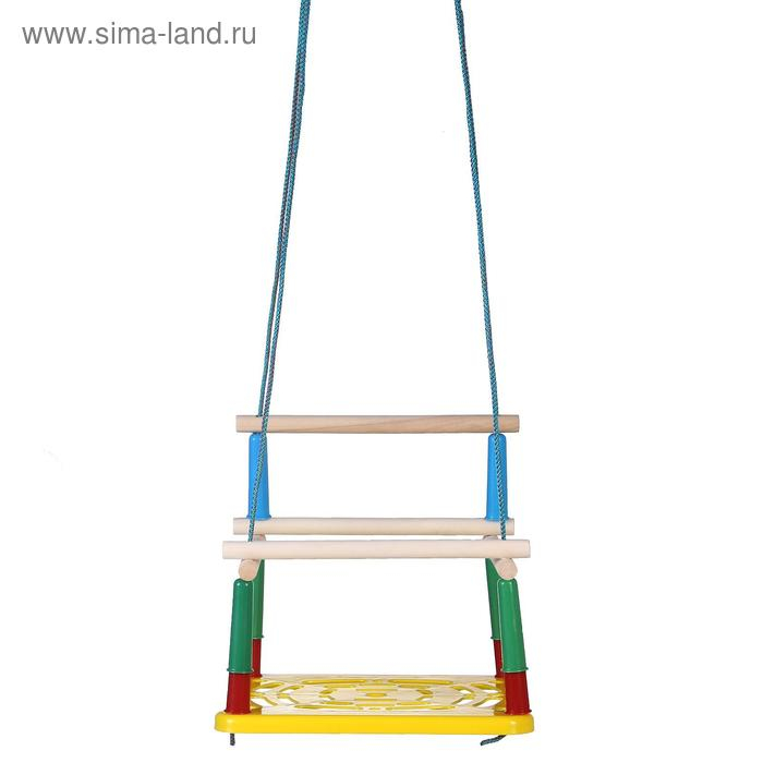 Качели подвесные, пластмассовые, сиденье 33&times;22см