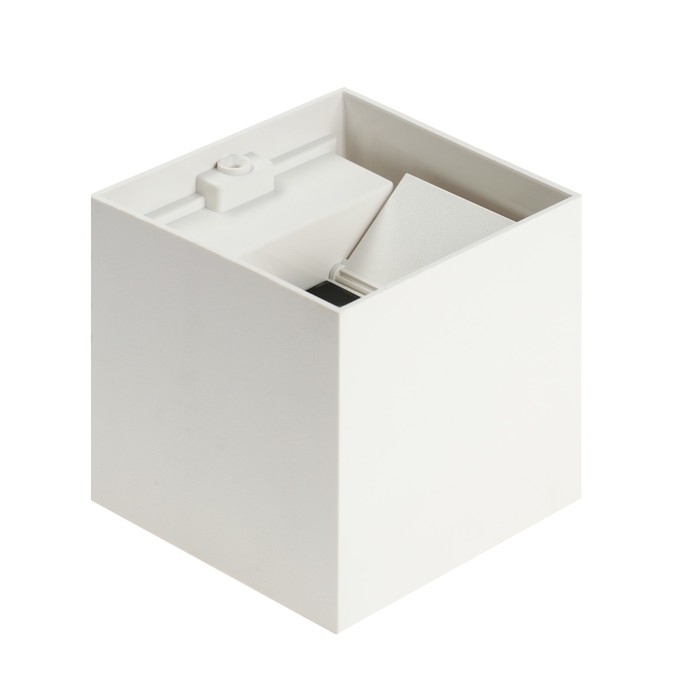 Светильник фасадный «Куб», FSD-063, 6 Вт, 3000К, регулир. луч, IP65, 220 В, пластик, белый 1008423 Светильник фасадный «Куб», FSD-063, 6 Вт, 3000К, регулир. луч, IP65, 220 В, пластик, белый 1008423