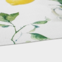 Салфетки сервировочные на стол Доляна &laquo;Лимоны&raquo;, 4 шт, 45&times;30 см