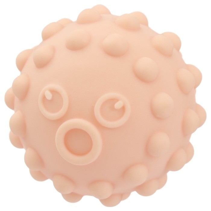 Тактильный мячик, цвет розовый/оранжевый, Mum&Baby Тактильный мячик, цвет розовый/оранжевый, Mum&Baby