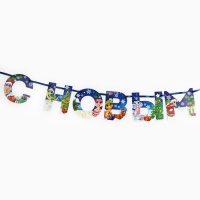 Новый год 2025! Гирлянда на ленте «Новогодняя коллекция: С новым годом», змейка, дл. 130 см Новый год 2025! Гирлянда на ленте «Новогодняя коллекция: С новым годом», змейка, дл. 130 см