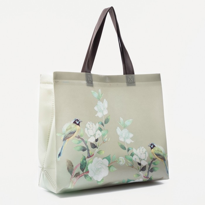 Сумка хозяйственная без застёжки, цвет зелёный Сумка хозяйственная без застёжки, цвет зелёный