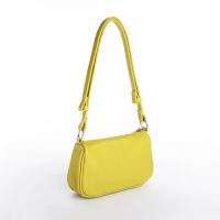 Сумка женская кросс-боди на молнии, цвет салатовый