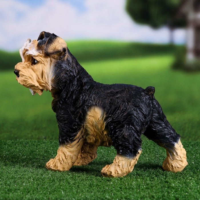 Садовая фигура Садовая фигура "Щенок Терьер" 13х24х28см