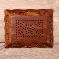 Поднос дерево "Звезда" 24х19х3 см