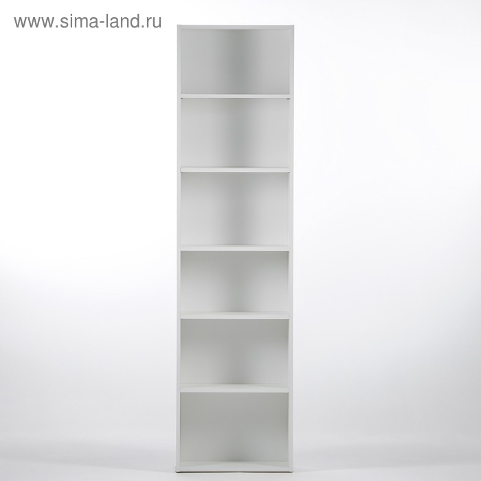 Стеллаж Лофт 1900 6 ниш, 1916х244х500, Белый