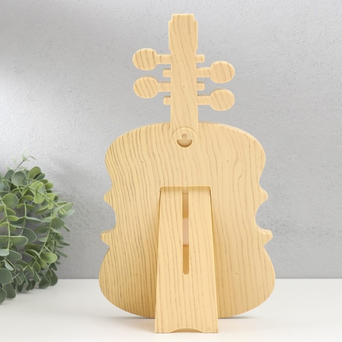 Фоторамка пластик 12х17 см "Электрогитара" под дерево МИКС 18,5х32 см