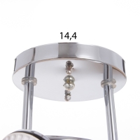 Люстра "Бет" БП 2х40Вт Е27 Хром МОДЕЛЬ: 2612365 Люстра "Бет" БП 2х40Вт Е27 Хром МОДЕЛЬ: 2612365