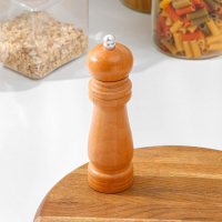 Мельница для специй Доляна, 17&times;4,5 см, металлический механизм, цвет светлое дерево