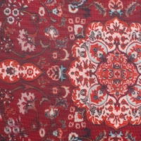 Подушка - антистресс &laquo;Ковёр&raquo;, бордовая