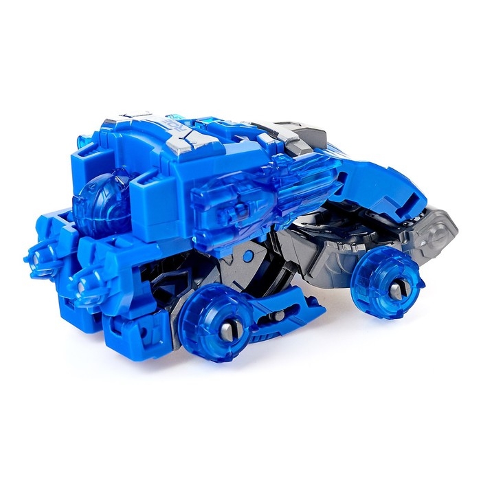 Робот &laquo;Часы&raquo;, трансформируется в робота и машинку, цвет синий