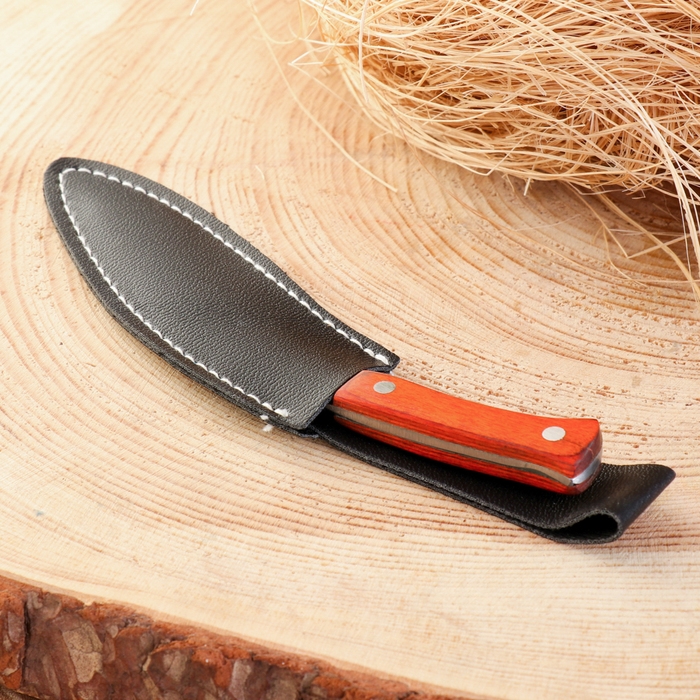 Нож-кукри сувенирный Нож-кукри сувенирный "Дамаск" 12,5см, клинок 80мм/2мм