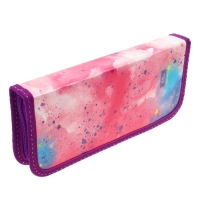 Пенал 1 секция, 90 х 195 х 25 мм, Calligrata "Единорог", ламинированный картон Пенал 1 секция, 90 х 195 х 25 мм, Calligrata "Единорог", ламинированный картон