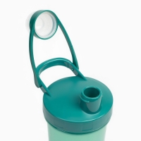 Шейкер спортивный для воды и спортивного питания, 700 мл, PowerPlus, 18 х 9.2 см, зеленый