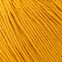 Пряжа "Baby cotton" 50% акрил 50% хлопок 165м/50гр (433 шафран)