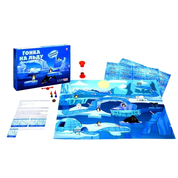 Игра-ходилка &laquo;Гонка на льду&raquo;