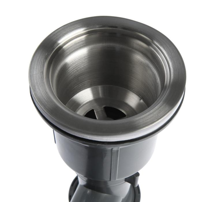 Мойка кухонная AFLORN AF97843-D, врезная, двойная, S=3,0 и 0,8 мм, 78х43х22 см, сифон, сатин