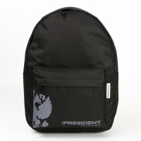 Рюкзак Putin team, 29 x 13 x 44 см, отд на молнии, н/карман, черный