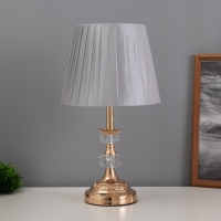 Настольная лампа 16884/1 Е27 40Вт золото 22х22х35 см RISALUX Настольная лампа 16884/1 Е27 40Вт золото 22х22х35 см RISALUX