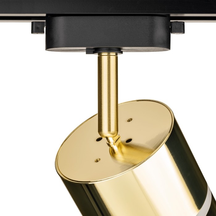 Светильник трек-й ARTLINE повор-й 85x80mm GX53 230В алюм/пласт 4м&sup2; золото 59868 2 Ritter