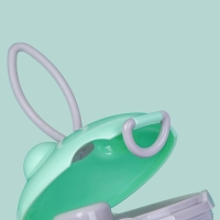 Контейнер для детского питания Мишка 2, 150 мл, цвет бирюзовый Контейнер для детского питания Мишка 2, 150 мл, цвет бирюзовый