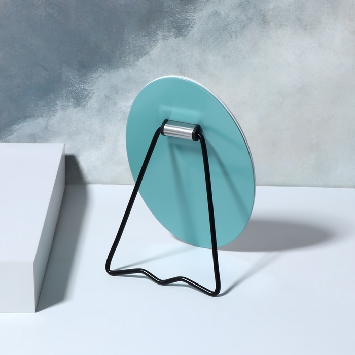 Зеркало настольное &laquo;Овал&raquo;, зеркальная поверхность 10 &times; 15 см