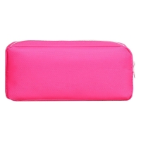 Пенал мягкий 3 отделения, 130 х 210 х 100 мм, объёмный, Calligrata, розовый