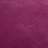 Лежанка под замшу с двусторонней подушкой,  54 х  42 х  11 см, мебельная ткань, микс цветов