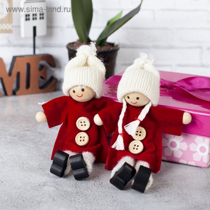 Игрушка-подвеска &laquo;Маша и Миша&raquo;, МИКС