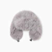 Шапка-ушанка женская MINAKU, цвет серый, р-р 56-58
