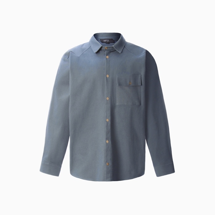 Рубашка мужская MIST oversize размер 56, графитовый Рубашка мужская MIST oversize размер 56, графитовый