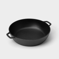 Жаровня чугунная Wild Kitchen, d=26 см, лопатка и губка в комплекте