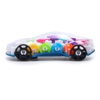 Машина &laquo;Шестерёнки&raquo;, свет и звук, работает от батареек