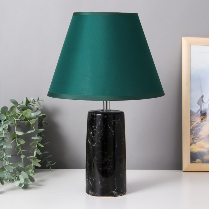 Лампа настольная " мрамор" Е14 1х40Вт МИКС 23х23х35 см RISALUX