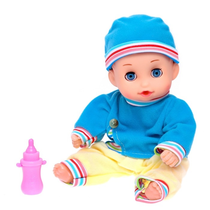 Пупс &laquo;Любимый малыш&raquo;, в костюмчике с аксессуаром, МИКС