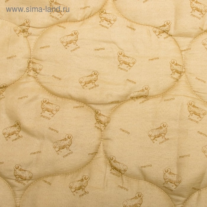 Одеяло АДЕЛЬ &laquo;Стандарт&raquo;, 110х140см, цвет МИКС, шерстипон степ (300г/м)