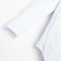 Боди детское с длинным рукавом Крошка Я "Little Boss", рост 86-92 см, цвет белый Боди детское с длинным рукавом Крошка Я "Little Boss", рост 86-92 см, цвет белый