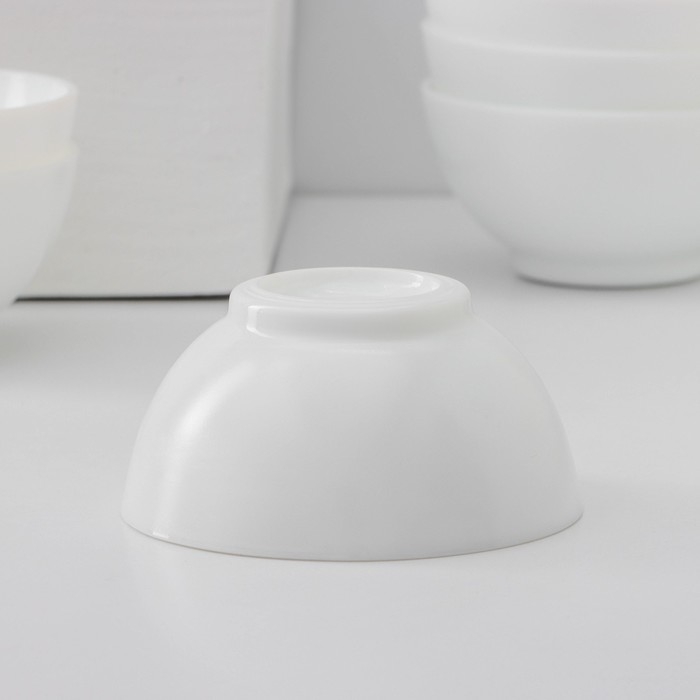 Набор мисок Luminarc Everyday, 300 мл, d=12 см, стеклокерамика, 6 шт, цвет белый