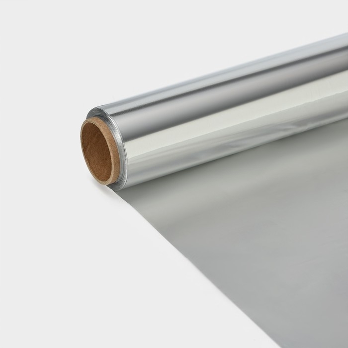 Фольга пищевая алюминиевая Доляна &laquo;Премиум&raquo;, универсальная, 29 см &times; 40 м, 14 мкм